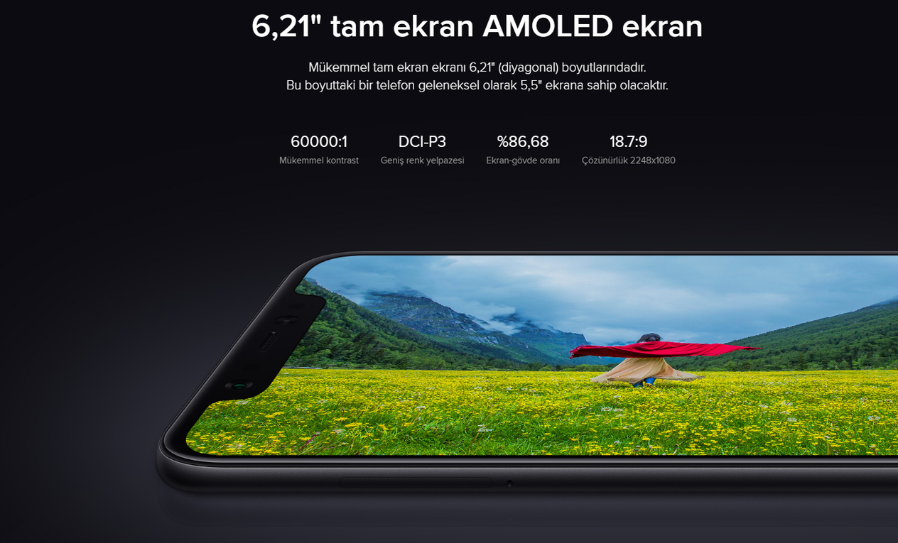 Outlet Xiaomi Redmi Mi 8 Tasarım